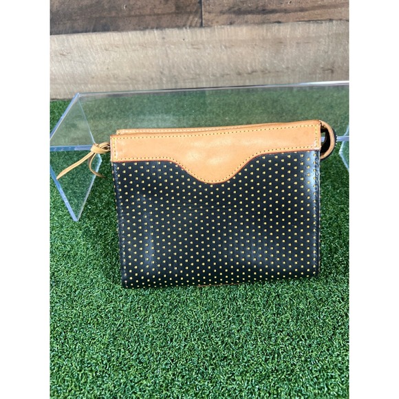 Dooney &‎ Bourke vintage Clutch wallet Zip Around Small Designer Bag - Picture 1 of 5